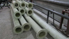 FRP SO2 Gas Line